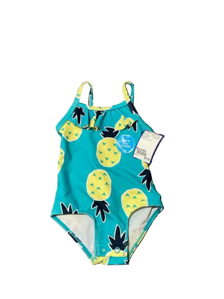 Carters (C) Teal Infant Size 6 MO Girl's 1PCSwimwear