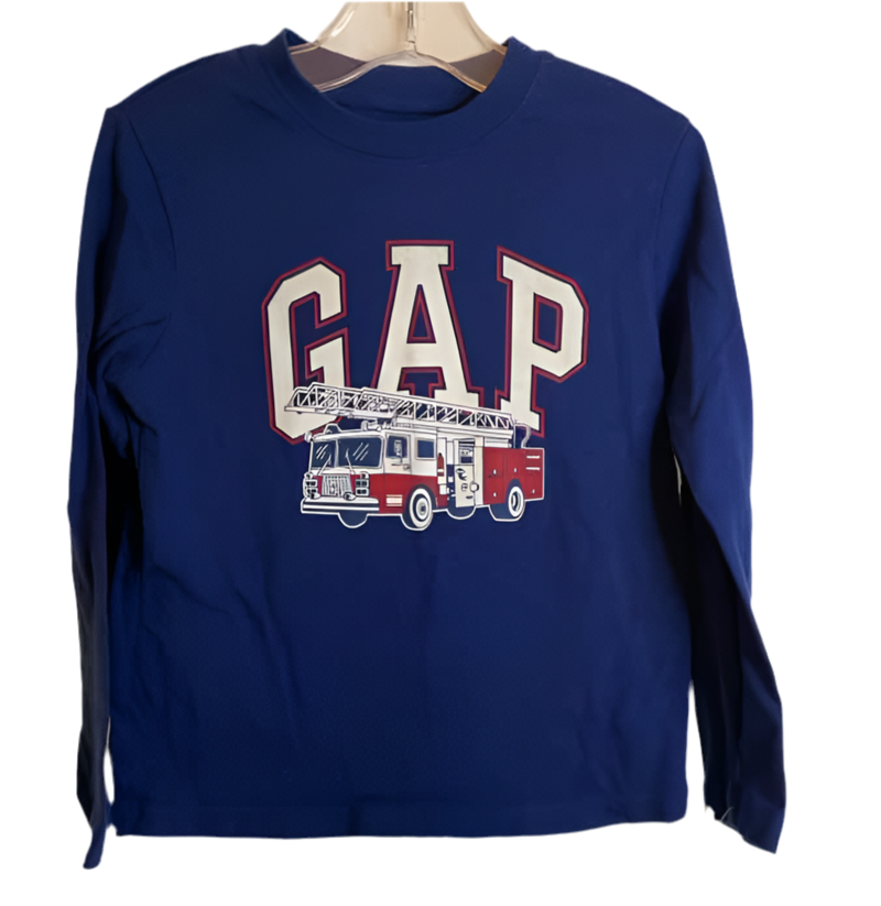 Baby Gap (B) Red White Blue Toddler Size 5 LSTop