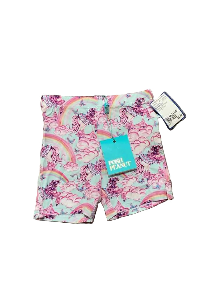 Posh Peanut (A) Rainbow Infant Size 18-24 MO Girl's BasicLeggings
