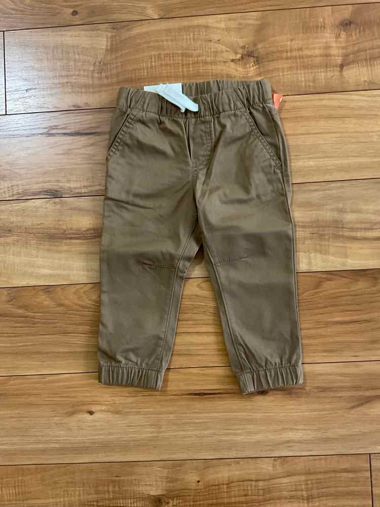 Cat and Jack (D) Tan Infant Size 18 MO Boy's PantChino