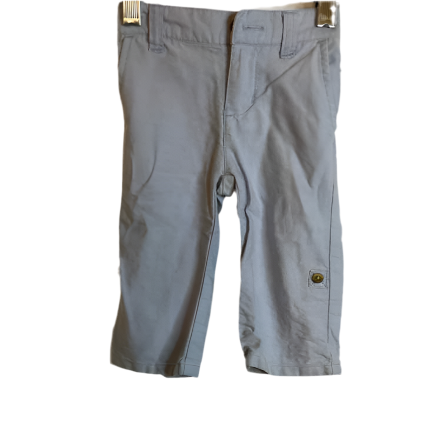 Janie and Jack (A) Blue Infant Size 6-12 MO PantChino