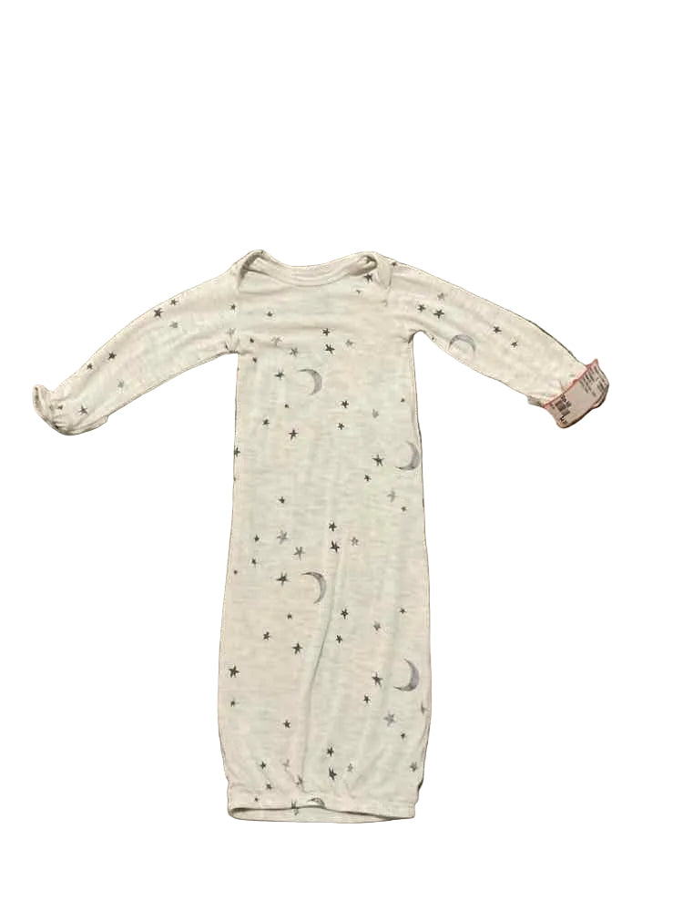 Carters (C) White Gray Infant Size NB Boy's 1PCSleepwear