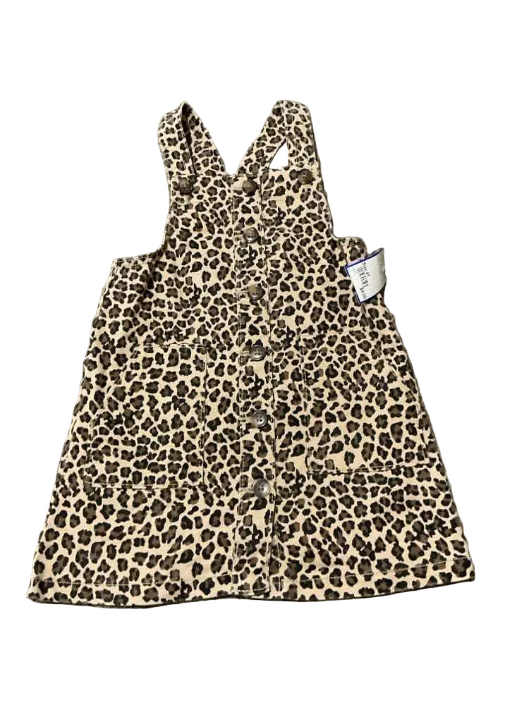 Wonder Nation (E) Animal Print Toddler Size 4T Girl's CasualDress