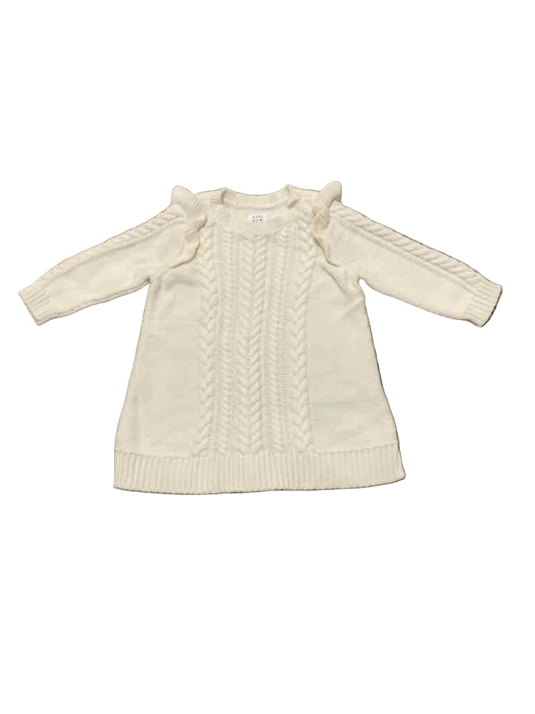 Baby Gap (B) White Infant Size 0-3 MO Girl's CasualDress