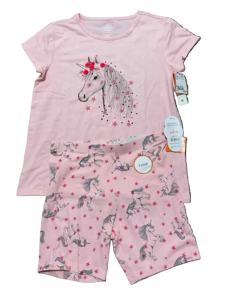 Wonder Nation (E) Unicorn Youth Size 10-12 Girl's 2PCCasual