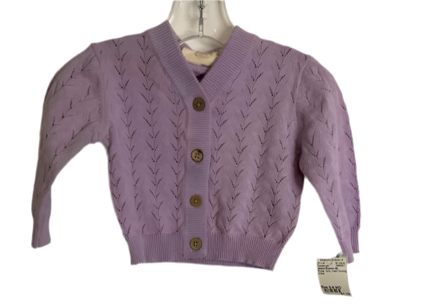 Jessica Simpson (B) Purple Infant Size 6-9 MO SweaterLight