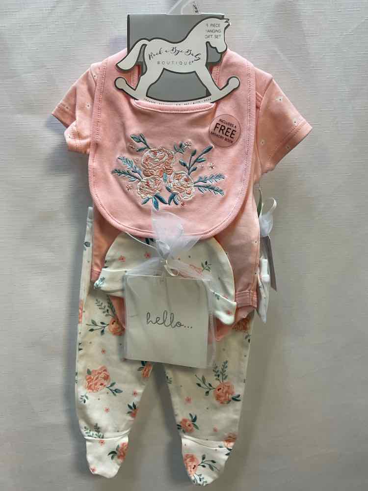 Nicole Miller (A) Brown Black Infant Size 3-6 MO 3PC Casual