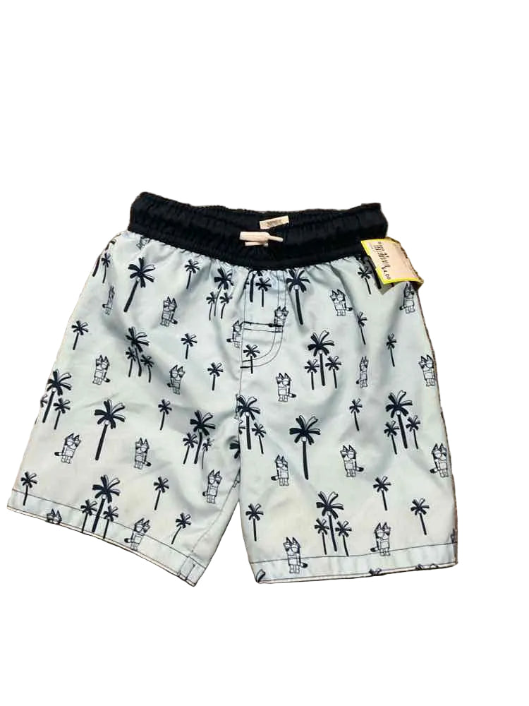 Bluey (C) Blue Toddler Size 4T Boy's SwimTrunks