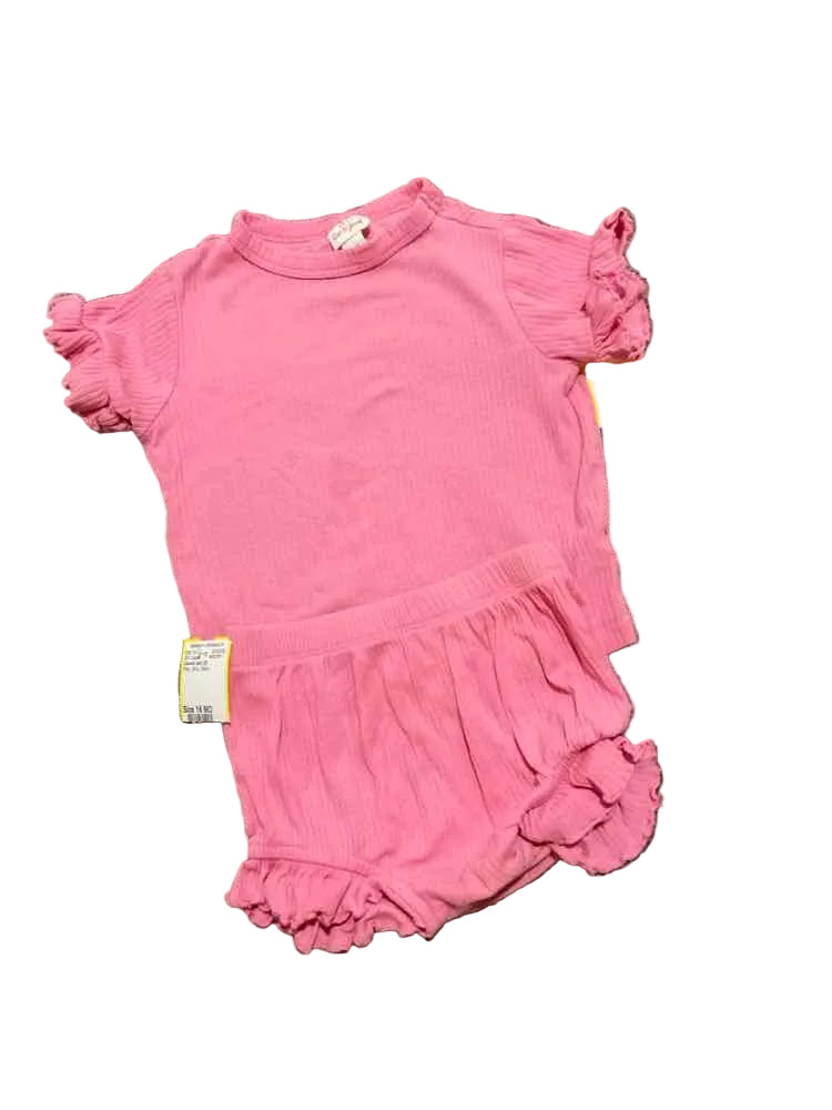 Cat and Jack (D) Pink Infant Size 18 MO Girl's 2PC Casual
