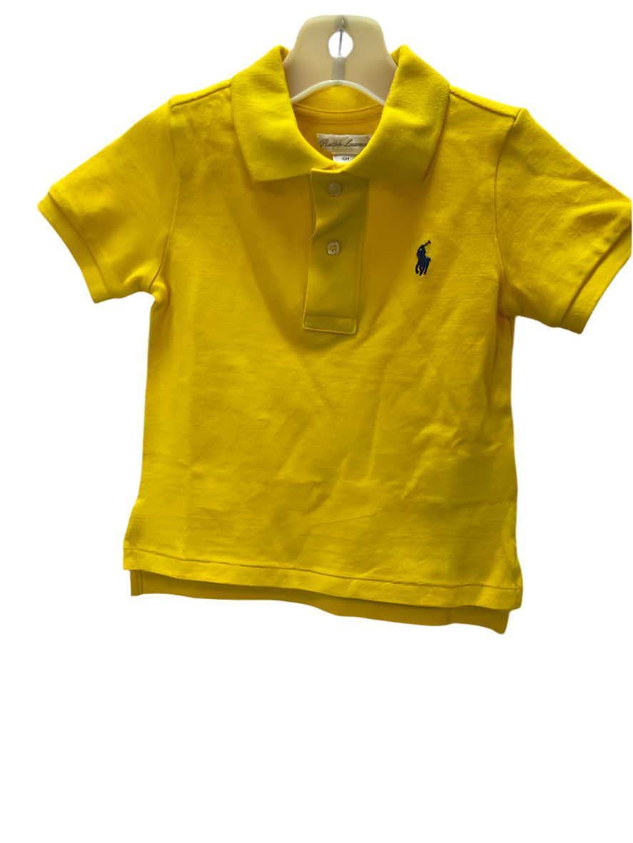 Polo Ralph Lauren (A) Yellow Infant Size 18 MO Polo
