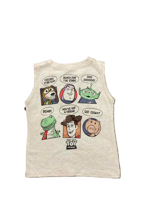 Pixar Tan Toddler Size 3T Boy's TankTop