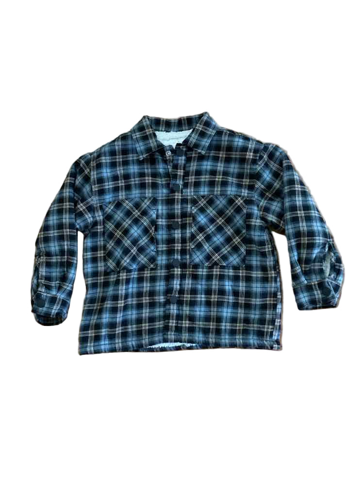 Zara (B) Plaid Toddler Size 3T Boy's Jacket Light