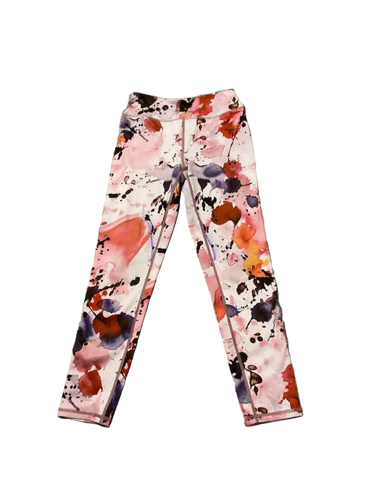 Zella Girl (B) Tie Dye Youth Size 8-10 Girl's AthleticLeggings