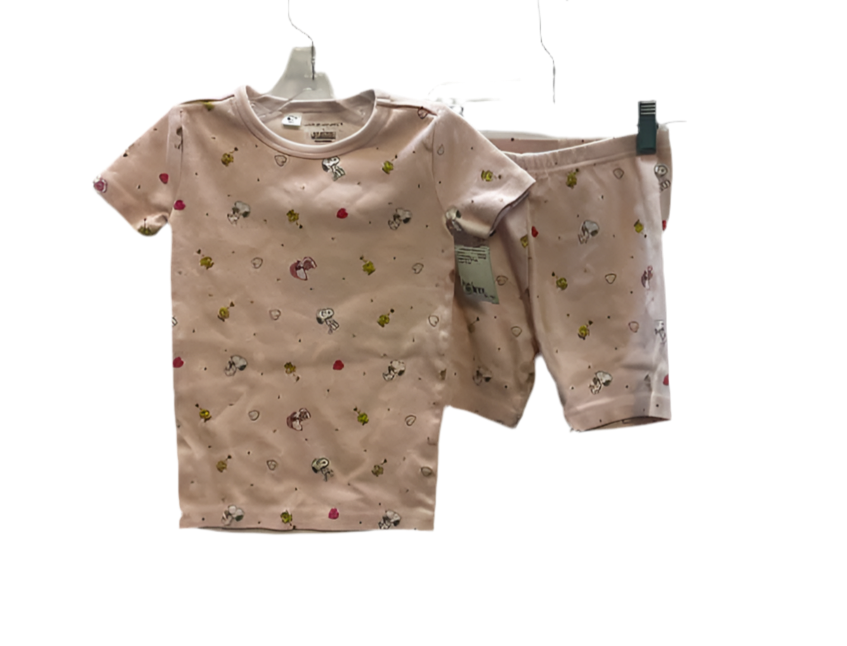 Janie and Jack (A) Pink Toddler Size 5 2PCSleepwear