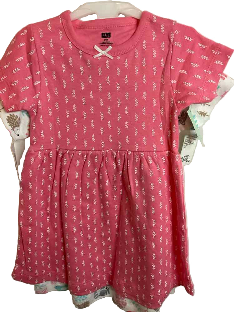 Hudson Baby (D) Pink Infant Size 24 MO CasualDress