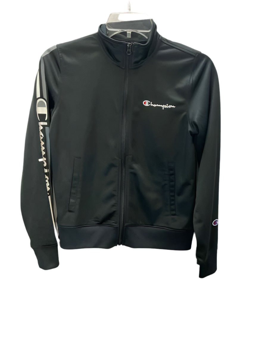 Champion (C) Black Youth Size Large AthleticSweatshirt