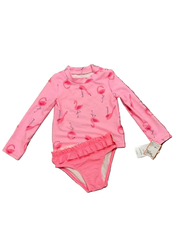 Just One You (D) Pink Toddler Size 3T Girl's 2PCSwimwear