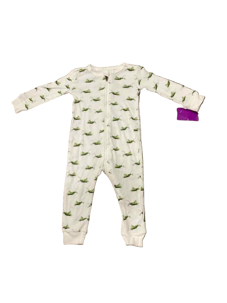 Milkbarn (A) White Infant Size 6-9 MO Boy's 1PCSleepwear