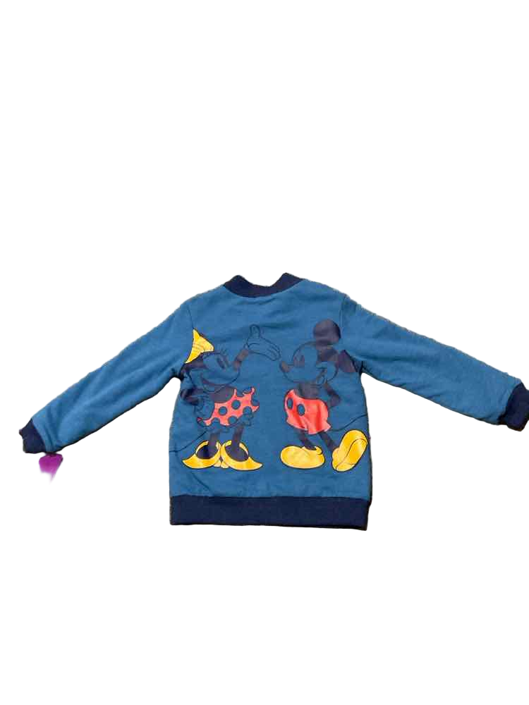 Disney (B) Blue Pink Toddler Size 4 Girl's Sweatshirt