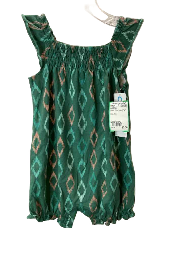 Carters (C) Green Infant Size 6 MO 1PC Casual