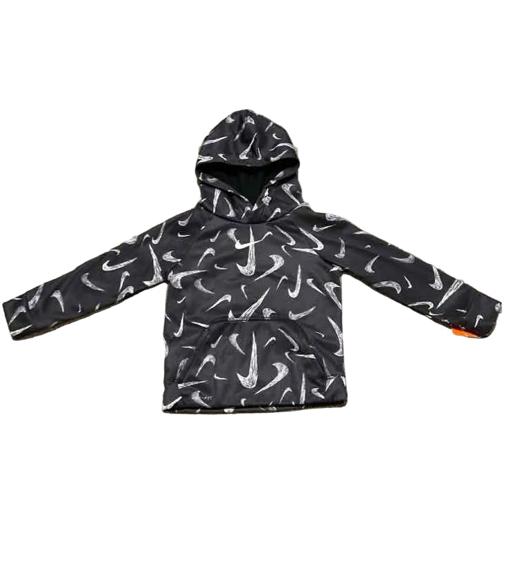 Nike (B) White Black Toddler Size 2T Boy's AthleticSweatshirt