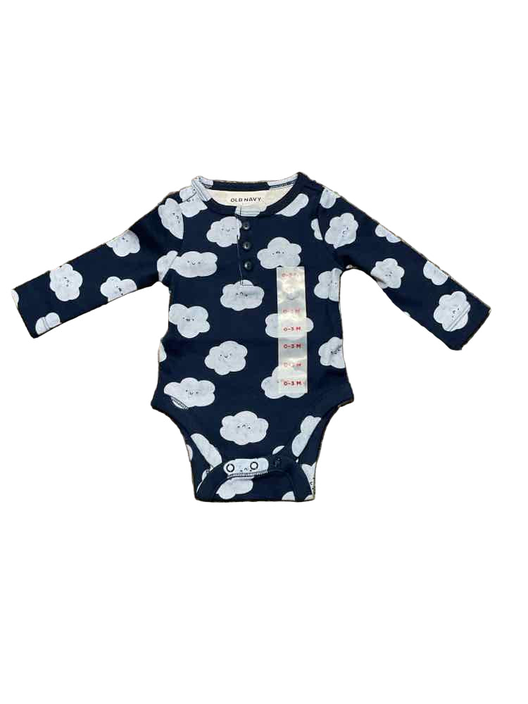 Old Navy (C) Blue Infant Size 0-3 MO Boy's LSTop