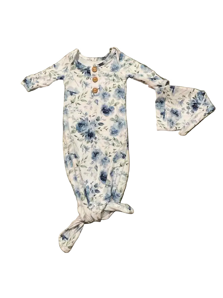 C Brand Floral Infant Size 0-3 MO Girl's 2PCSleepwear