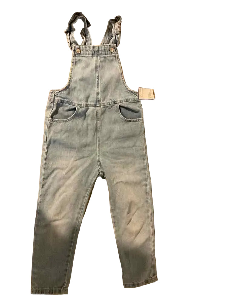 Zara (B) Blue Toddler Size 4-5 Girl's OverallPant