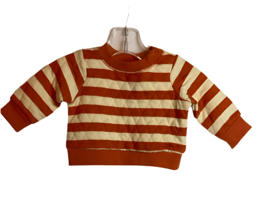 Cat and Jack (D) Orange Yellow Infant Size NB Sweatshirt
