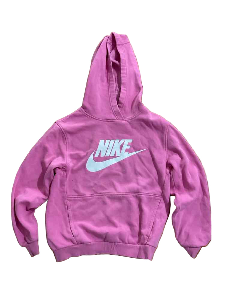 Nike (B) Pink Youth Size Large Girl's AthleticSweatshirt