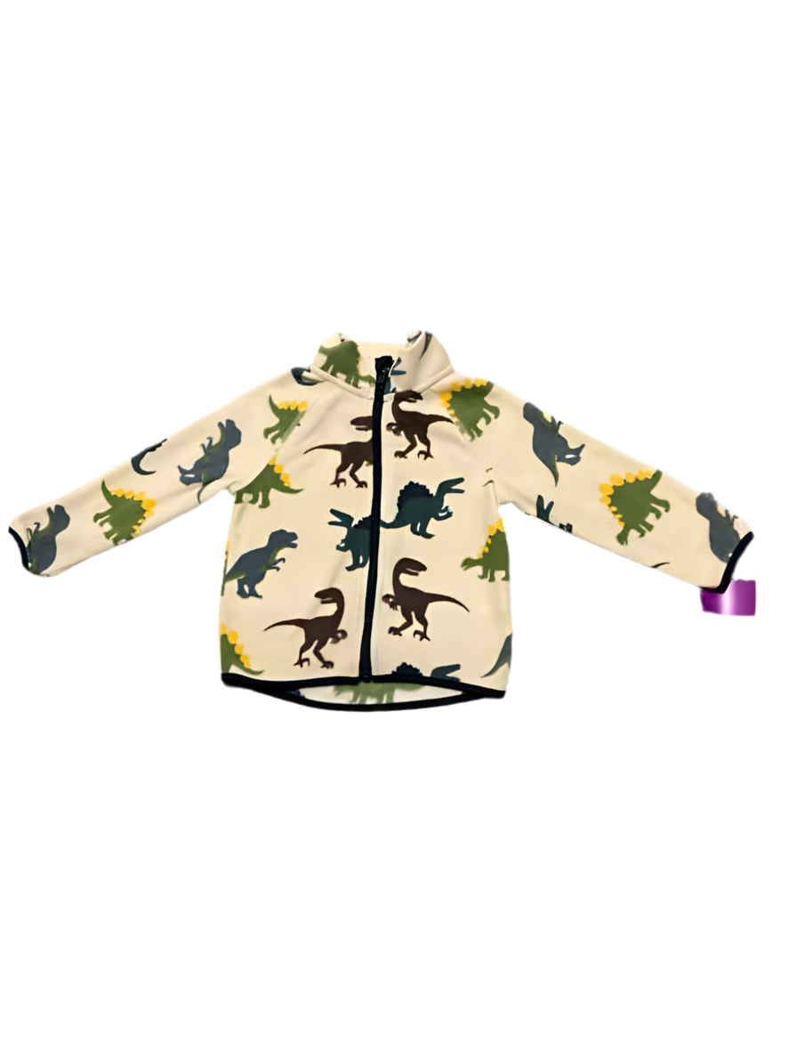 H & M (D) Dino Print Toddler Size 2T Boy's Fleece