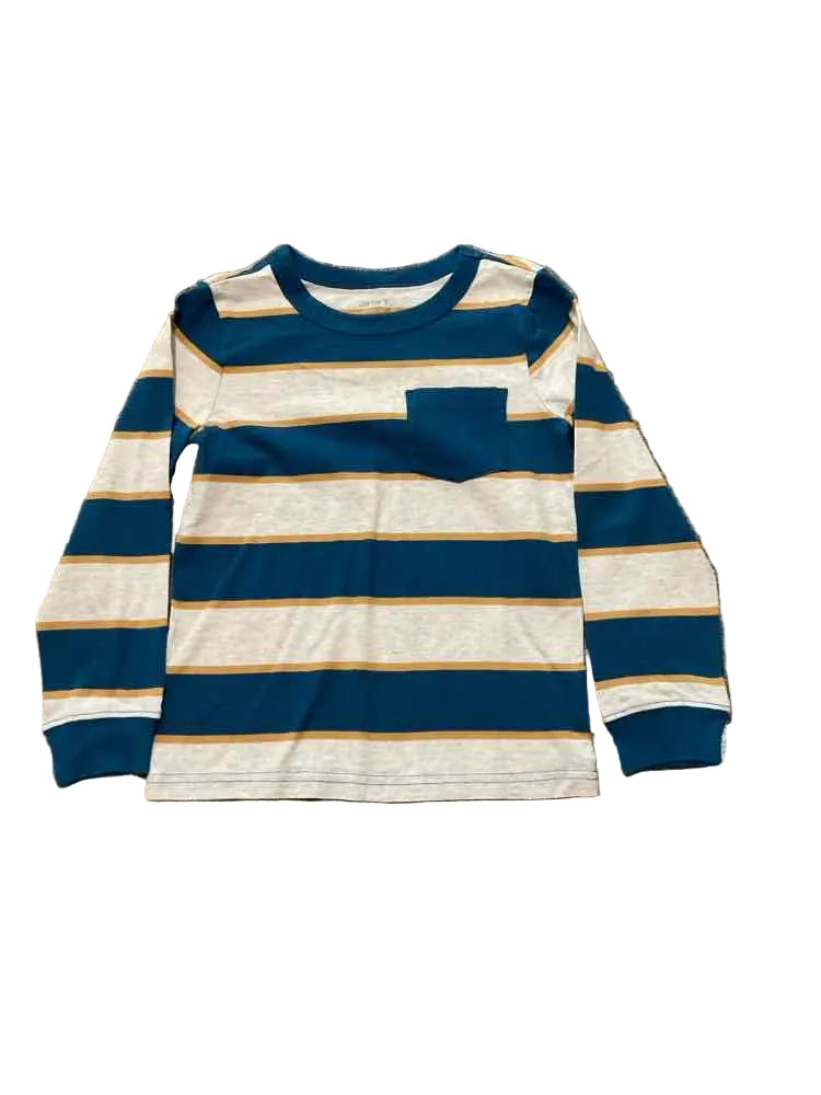 Carters (C) Blue Gray Youth Size 6 Boy's LSTop