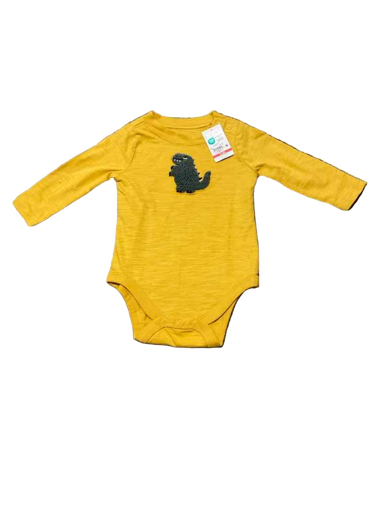 Garanimals (E) Yellow Infant Size 3-6 MO Boy's LSTop