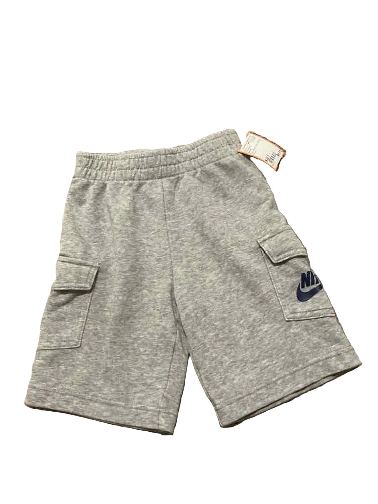 Nike (B) Gray Youth Size 7 Boy's ShortAthletic