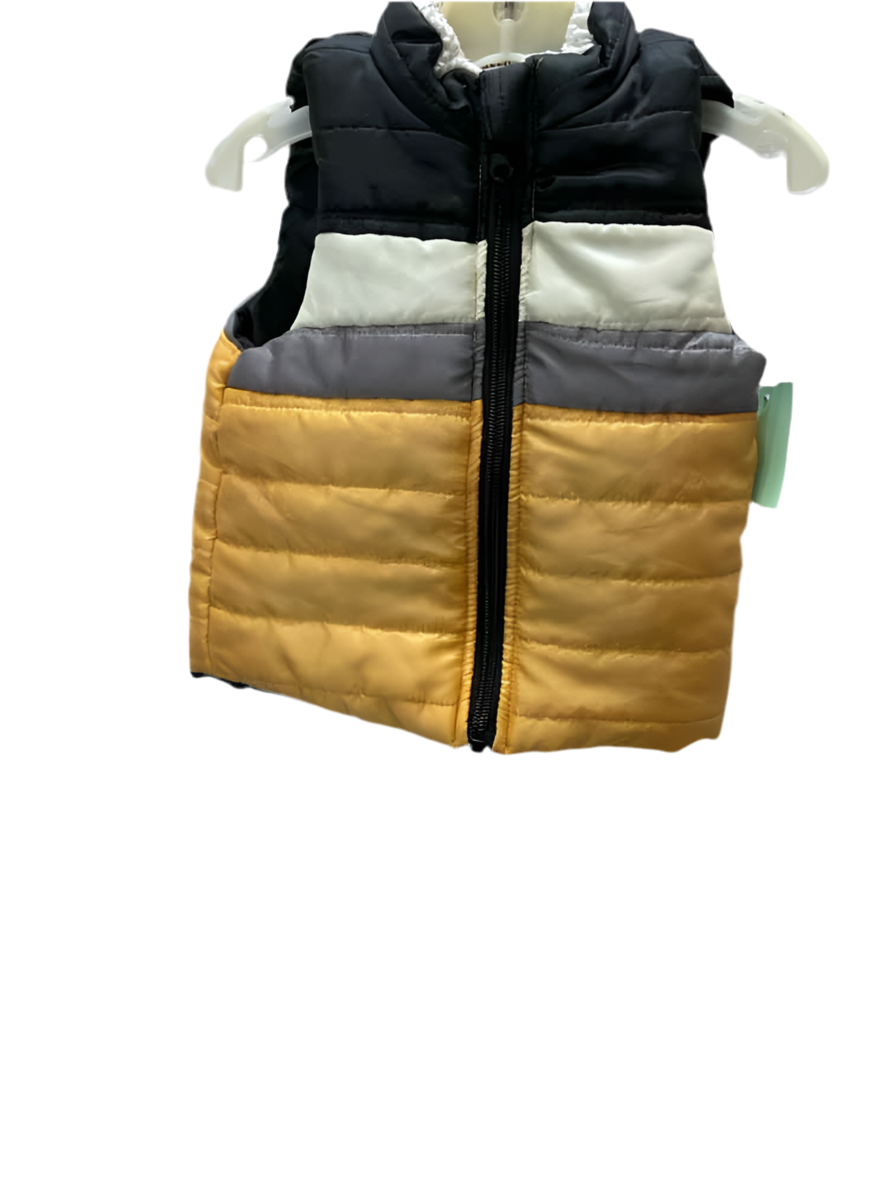 D Brand Black Yellow Infant Size 18 MO Vest
