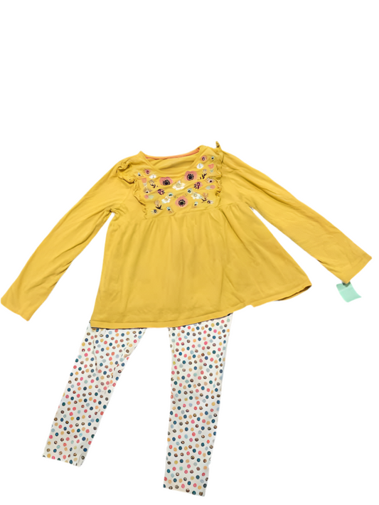 Tommy Bahama (C) pink yellow Youth Size 7 2PCCasual