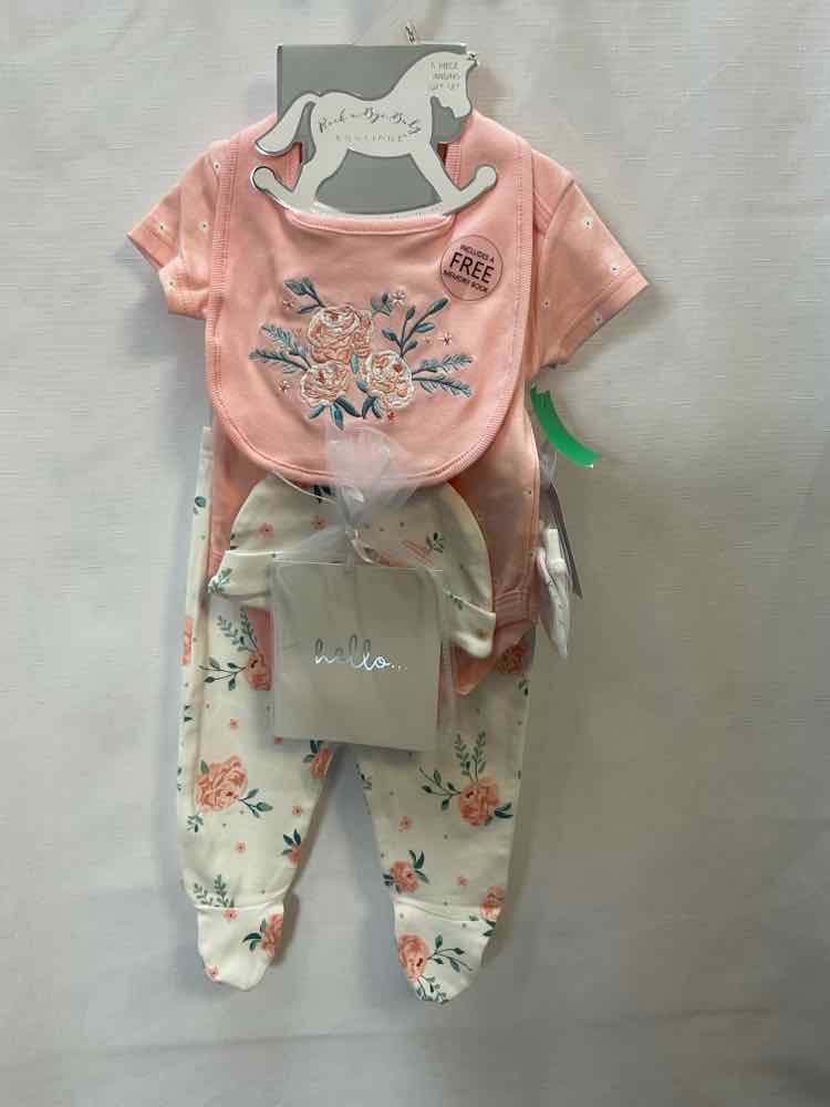 Nicole Miller (A) Brown Black Infant Size 3-6 MO 3PC Casual