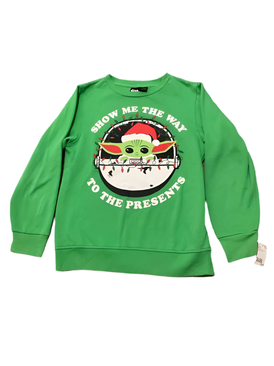 Star Wars Christmas Youth Size Large Boy's Sweatshirt