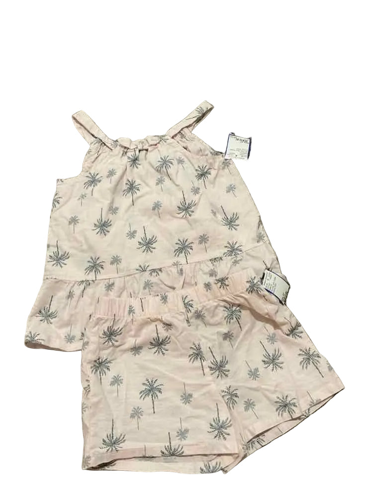 Carters (C) Pink Gray Toddler Size 5T Girl's 2PCCasual