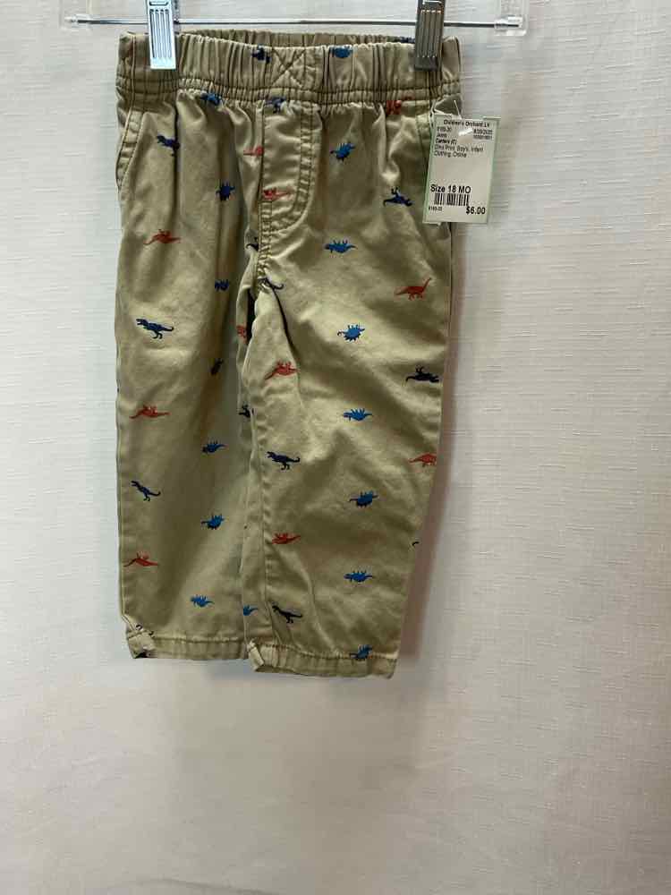 Carters (C) Dino Print Infant Size 18 MO Jeans