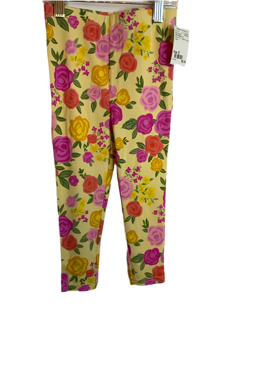 Little Sleepies (A) Floral Toddler Size 3T BasicLeggings