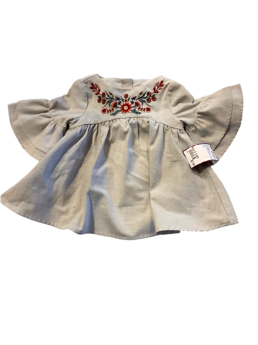 Tommy Bahama (C) Cream Infant Size 0-3 MO Girl's CasualDress