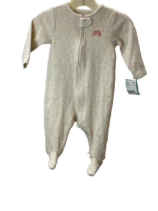 Carters (C) Brown Infant Size 3-6 MO 1PCSleepwear