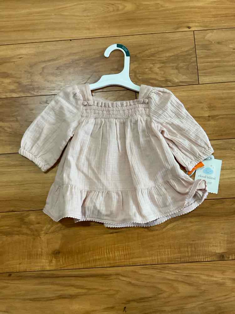 Cloud Island (D) Pink Blush Infant Size 0-3 MO Girl's 1PC Casual