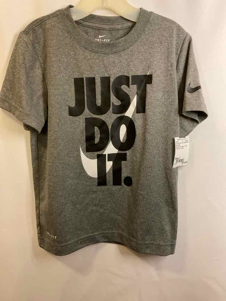 Nike (B) Black Gray Youth Size 7 2PCAthleticShortSuit