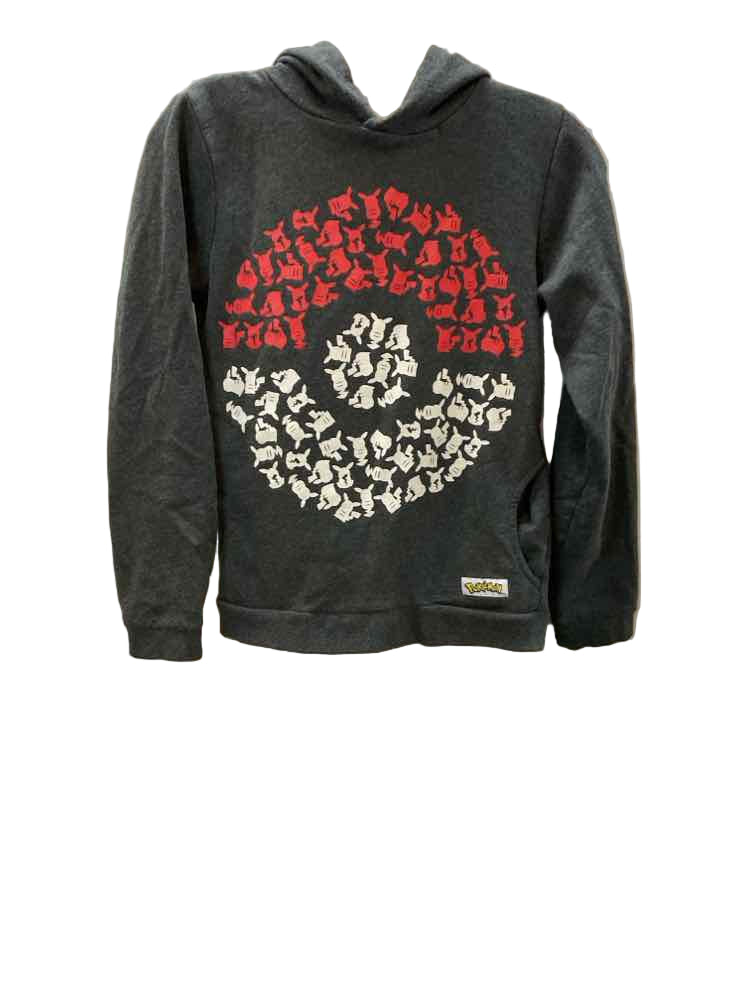 Pokemon Red Gray Youth Size 14 Sweatshirt