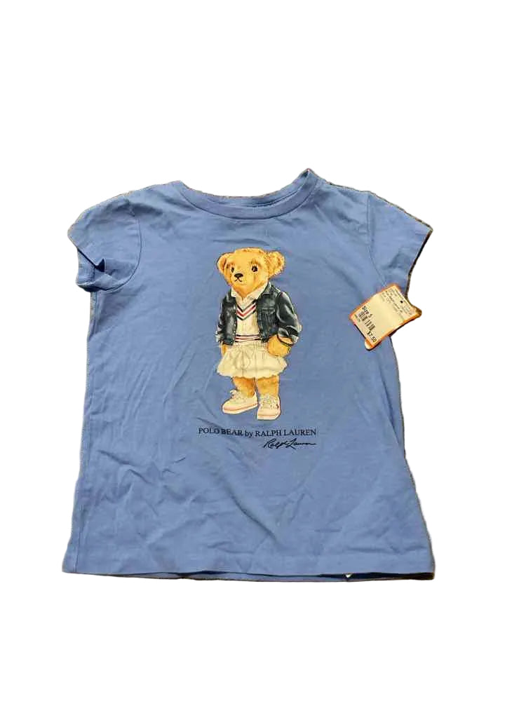 Polo Ralph Lauren (A) Blue Toddler Size 5 Girl's SSTop