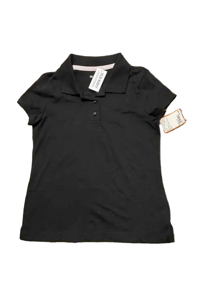Old Navy (C) Black Youth Size 6-7 Girl's Polo
