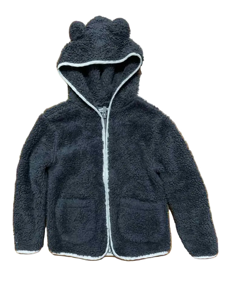 Old Navy (C) White Gray Toddler Size 4T Girl's Fleece