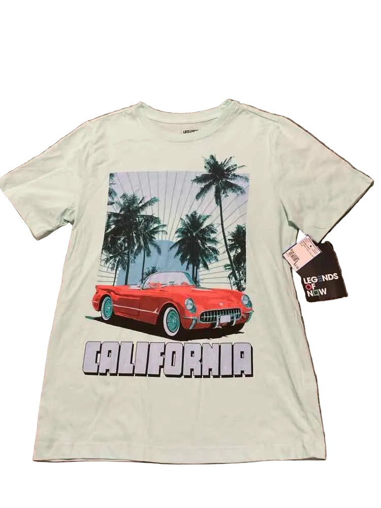 Legends of Now Mint Green Youth Size Large Boy's SSTop
